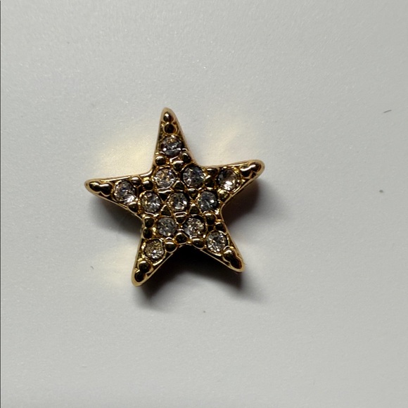 Kate Spade Gold Crystal Star and Moon Earrings - Picture 6 of 7